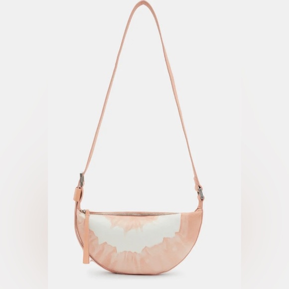 ALLSAINTS Half Moon Tie Dye Crossbody Bag - Picture 2 of 14